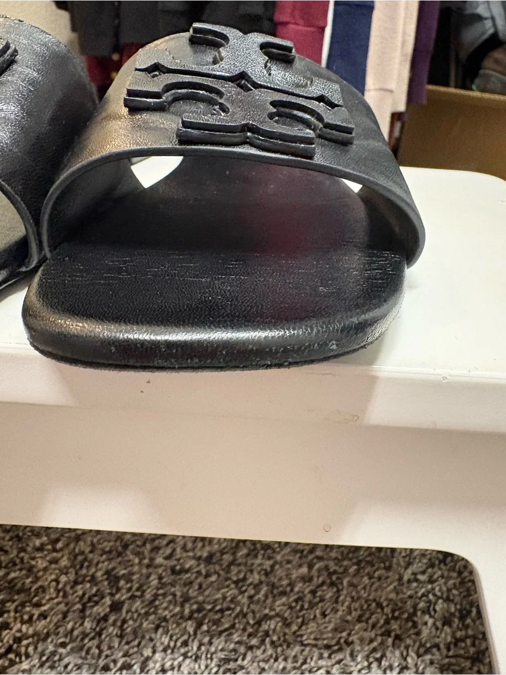 Tory Burch Ines Slide Sandals-size 8